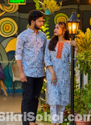 Shirt and Two Piece Couple Dress